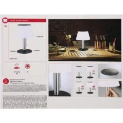 Paulmann Schreibtischlampe Lillesol LED, IP44, Dimmbar, Mit Standfuß, Mit Akku, Solar 12 Paulmann Schreibtischlampe Lillesol LED, IP44, Dimmbar, Mit Standfuß, Mit Akku, Solar -Maul Shop 0302f1ab0b3073638a10808d3db9625521978261 schreibtischlampe paulmann lillesol led