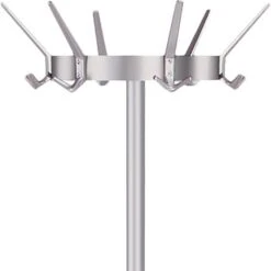 Kerkmann Garderobenständer Public, 6796, Mit 18 Haken, Metall, Alusilber -Maul Shop 07a20e03a14c2b489a42aea49fb13c6b7a98fa19 garderobenstaender kerkmann public 6796