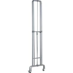 Unilux Garderobenständer Foldy, 400050665, Mit Rollen, Faltbar, Metall, Silber -Maul Shop 08736207060866785ae921055b0febdc7f608efd garderobenstaender unilux foldy 400050665