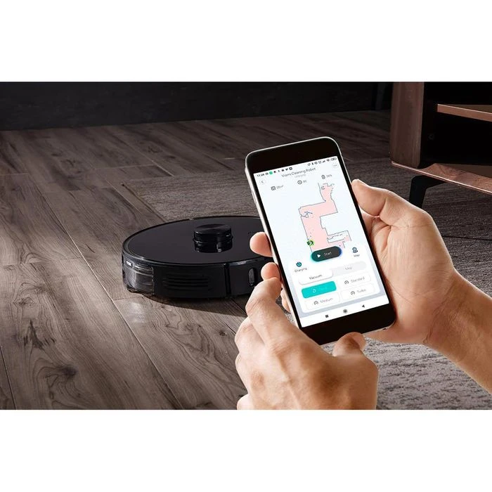 Viomi Saugroboter S9, Schwarz, Ladestation, Wischfunktion, Laufzeit 150 Minuten 9 Viomi Saugroboter S9, Schwarz, Ladestation, Wischfunktion, Laufzeit 150 Minuten – Bild 7