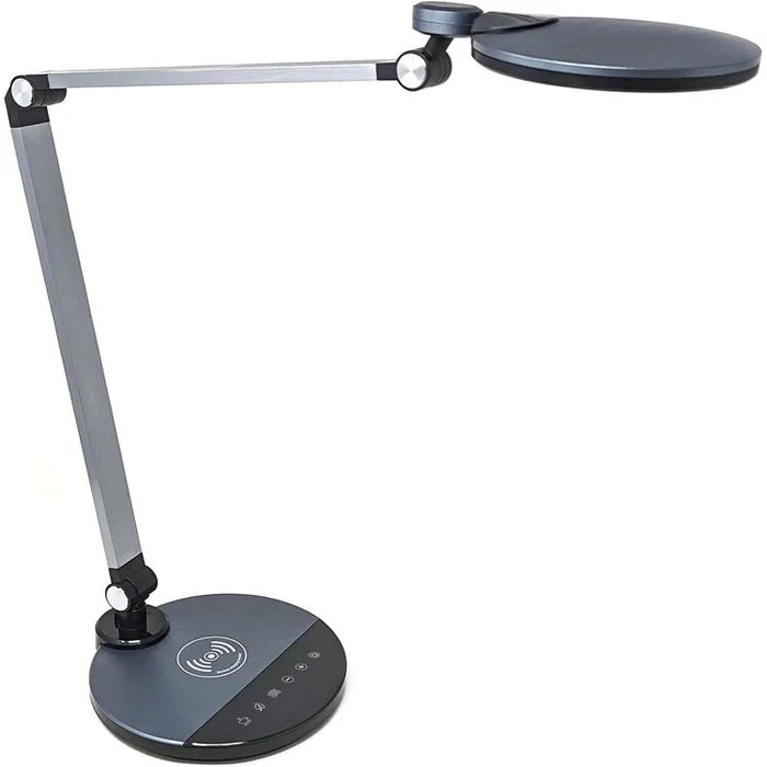 FeinTech Schreibtischlampe LTL00620 LED, Dimmbar, Qi-Ladegerät, Standfuß 3 FeinTech Schreibtischlampe LTL00620 LED, Dimmbar, Qi-Ladegerät, Standfuß