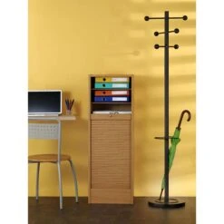 Unilux Garderobenständer Access 400095391, Mit 6 Haken, 175 X 34cm (HxØ), Metall, Schwarz -Maul Shop 0dbe14c7f70c09b46b2741a85cd26cc14127ea7a garderobenstaender unilux access 400095391