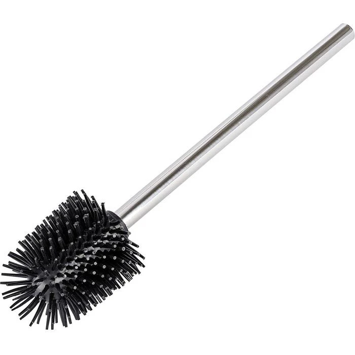 Wenko WC-Bürste Silikon, Silber, Ersatzbürste Mit Edelstahlgriff & Silikonborsten 3 Wenko WC-Bürste Silikon, Silber, Ersatzbürste Mit Edelstahlgriff & Silikonborsten