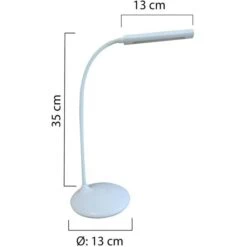 Unilux Schreibtischlampe Nelly LED, Dimmbar, Weiß, Mit Integriertem Akku, Standfuß 9 Unilux Schreibtischlampe Nelly LED, Dimmbar, Weiß, Mit Integriertem Akku, Standfuß -Maul Shop 110d4eb1a9455965e1492680d16cff9117fc28c1 schreibtischlampe unilux nelly led