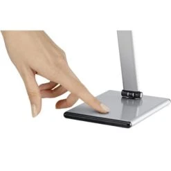 Hansa Schreibtischlampe LED Slim, Dimmbar, Silber, Standfuß -Maul Shop 1189195dec3302454b62dd3d8629ed6b1b23f20d schreibtischlampe hansa led slim