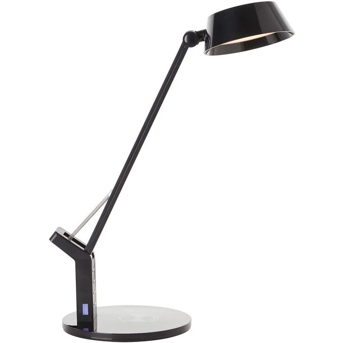 Brilliant Schreibtischlampe Kaila LED, Dimmbar, QI-Ladegerät, Standfuß, Schwarz 6 Brilliant Schreibtischlampe Kaila LED, Dimmbar, QI-Ladegerät, Standfuß, Schwarz – Bild 4
