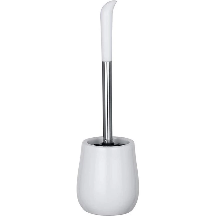 Wenko WC-Bürste Sydney, Weiß, Bürstenhalter Aus Kunststein, Mit Silikonbürste 2 Wenko WC-Bürste Sydney, Weiß, Bürstenhalter Aus Kunststein, Mit Silikonbürste