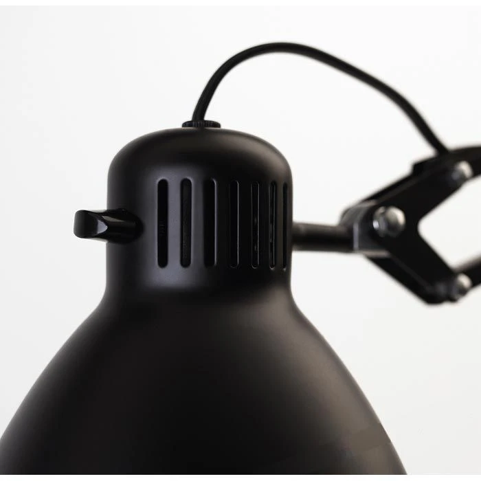 Luxo L-1 Schreibtischlampe Schwarz Standfuß 4 Luxo L-1 Schreibtischlampe Schwarz Standfuß – Bild 2