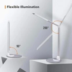 TaoTronics Schreibtischlampe TT-DL22 LED, Standfuß, Dimmbar, USB, Silber 10 TaoTronics Schreibtischlampe TT-DL22 LED, Standfuß, Dimmbar, USB, Silber -Maul Shop 1781893f66a57c417e5c7a577c59d4810f3d88a8 schreibtischlampe taotronics tt dl22 led