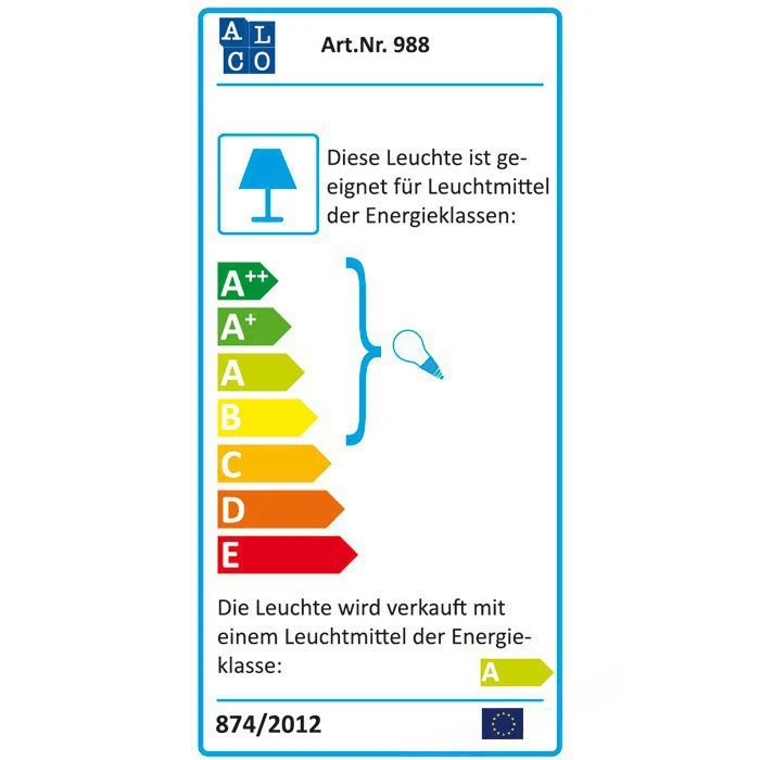 Alco 988 Schreibtischlampe Silber Schwarz 6 Alco 988 Schreibtischlampe Silber Schwarz – Bild 4
