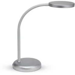 Maul Schreibtischlampe Mauljoy LED, Silber, Mit Standfuß