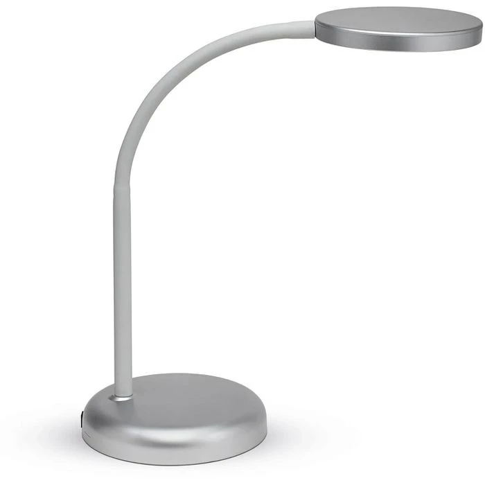 Maul Schreibtischlampe Mauljoy LED, Silber, Mit Standfuß 3 Maul Schreibtischlampe Mauljoy LED, Silber, Mit Standfuß