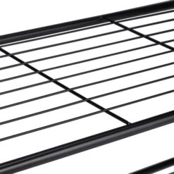 Relaxdays Garderobenständer 10027470, Mit Rollen, 2 Ablagen & 4 Haken, Metall, Schwarz -Maul Shop 1f33652553f488e2843af6145ef8db2609f882ce garderobenstaender relaxdays 10027470