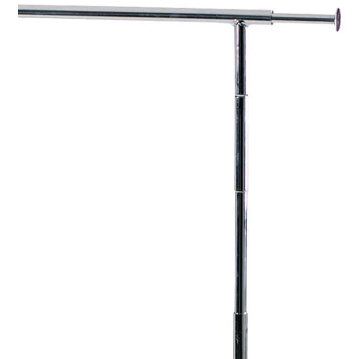 Alco Garderobenständer 2830, Mit Rollen Und Schuhablage, Metall, Silber 5 Alco Garderobenständer 2830, Mit Rollen Und Schuhablage, Metall, Silber – Bild 3