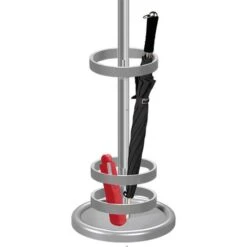 Kerkmann Garderobenständer Nivo, 6106, Mit 10 Haken, Metall, Alusilber -Maul Shop 24928ff35b8a9c3eee562b4ce29f8b1c7185b86d garderobenstaender kerkmann nivo 6106