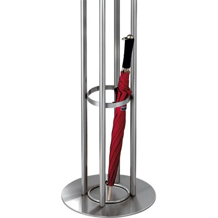 Kerkmann Garderobenständer Aristo, 6045, Mit 12 Haken, Edelstahl, Silber 6 Kerkmann Garderobenständer Aristo, 6045, Mit 12 Haken, Edelstahl, Silber – Bild 4