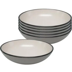 Van-Well Müslischale Campo White, Keramik, Weiß, 18,4cm, Set, 6 Stück -Maul Shop 25174b74eb5994199170e4c434e574f07f845914 mueslischale van well campo white