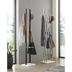 Haku-Möbel Garderobenständer 17300, Mit 14 Haken, Metall, Chrom 7 Haku-Möbel Garderobenständer 17300, Mit 14 Haken, Metall, Chrom -Maul Shop 256bcbbbbf0095fa1b4ab0a7d9795f79c873134e garderobenstaender haku moebel 17300