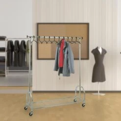 Kerkmann Garderobenständer Chromo, 6016, Mit Rollen Und Schuhablage, Metall, Silber 8 Kerkmann Garderobenständer Chromo, 6016, Mit Rollen Und Schuhablage, Metall, Silber -Maul Shop 28fecff6e29aec67934835d0457ec901d5618ec6 garderobenstaender kerkmann chromo 6016