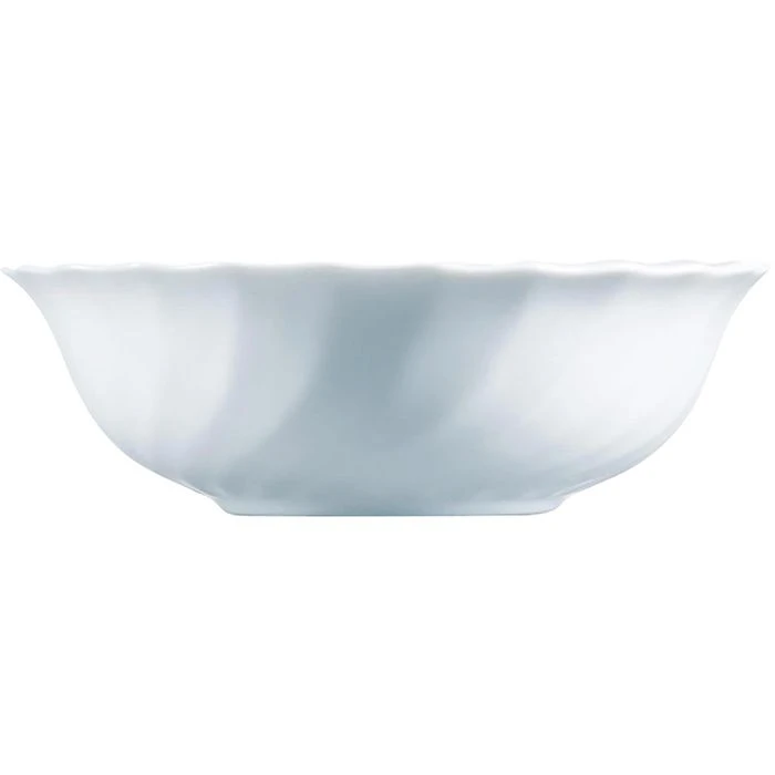 Arcoroc Müslischale Trianon ARC D6883, 16cm, Opalglas, Weiß, Set, 8 Stück 5 Arcoroc Müslischale Trianon ARC D6883, 16cm, Opalglas, Weiß, Set, 8 Stück – Bild 3