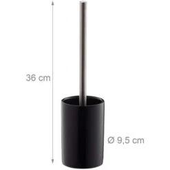 Relaxdays WC-Bürste Schwarz, Bürstenhalter Aus Keramik 11 Relaxdays WC-Bürste Schwarz, Bürstenhalter Aus Keramik -Maul Shop 3025308d160760fad8b199fe1387c003aeef765a wc buerste relaxdays schwarz