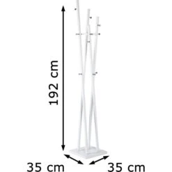 Haku-Möbel Garderobenständer 20307, Mit 12 Haken, Metall, Weiß 11 Haku-Möbel Garderobenständer 20307, Mit 12 Haken, Metall, Weiß -Maul Shop 318e63beb8c6bd2e77fd287e6aa08619ec85b3db garderobenstaender haku moebel 20307