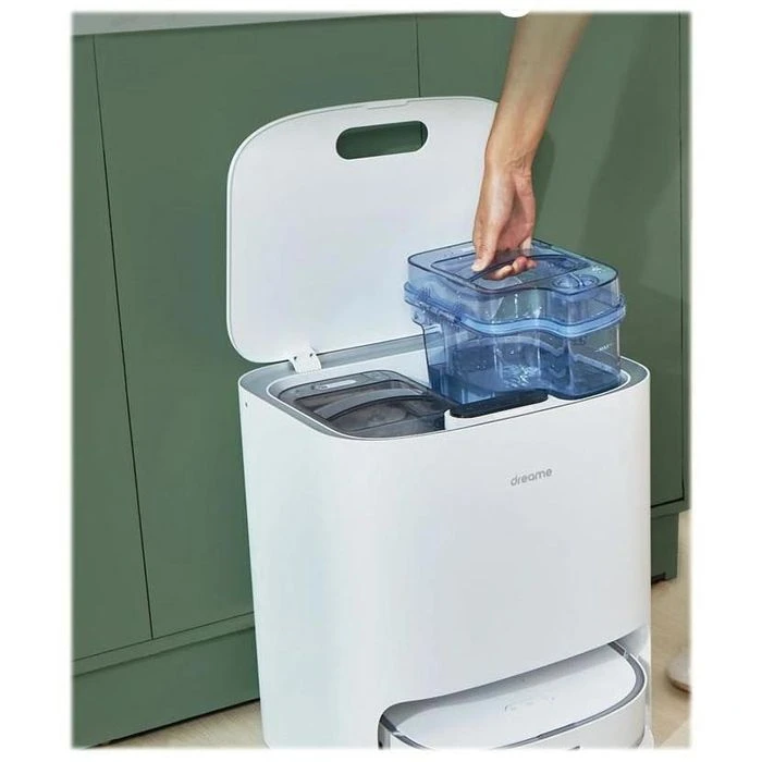 Dreame Saugroboter W10, Absaugstation, Weiß, Ladestation, Wischfunktion, Laufzeit 160 Minuten 5 Dreame Saugroboter W10, Absaugstation, Weiß, Ladestation, Wischfunktion, Laufzeit 160 Minuten – Bild 3