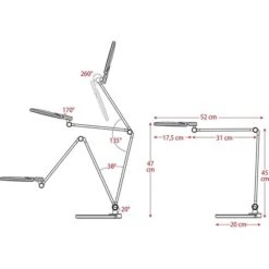 FeinTech Schreibtischlampe LTL00620 LED, Dimmbar, Qi-Ladegerät, Standfuß 12 FeinTech Schreibtischlampe LTL00620 LED, Dimmbar, Qi-Ladegerät, Standfuß -Maul Shop 3784cf106577a3bdee354d417d98b78921336e00 schreibtischlampe feintech ltl00620 led