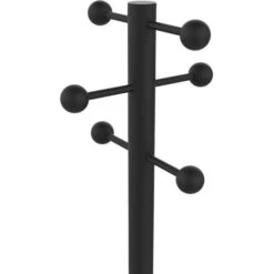 Unilux Garderobenständer Access 400095391, Mit 6 Haken, 175 X 34cm (HxØ), Metall, Schwarz -Maul Shop 379d9b3497da289badf446435a76a72278ebefd6 garderobenstaender unilux access 400095391