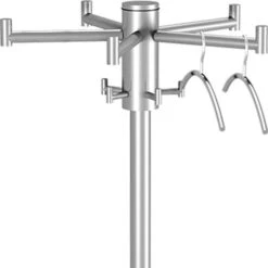 Kerkmann Garderobenständer Stilo, 6903, Mit 2 X 5 Haken, Metall, Alusilber -Maul Shop 3e082233c0ab5b0eafe87834b4b64579d1c8ff9c garderobenstaender kerkmann stilo 6903