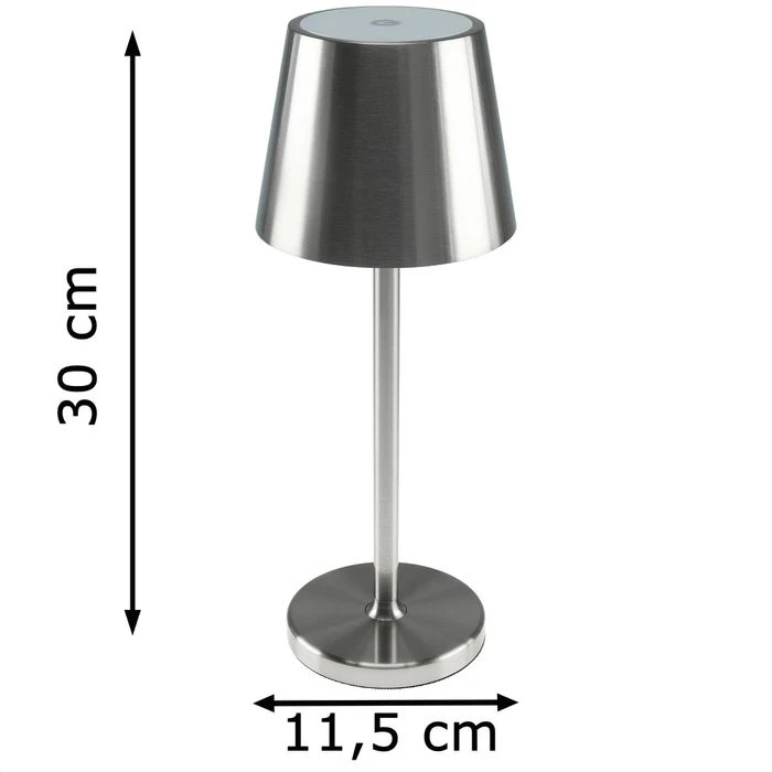 ChiliTec Schreibtischlampe Foco Tenda LED, IP44, Dimmbar, Mit Standfuß, Mit Akku 8 ChiliTec Schreibtischlampe Foco Tenda LED, IP44, Dimmbar, Mit Standfuß, Mit Akku – Bild 6