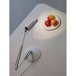 Luxo Schreibtischlampe Air T80 LED, Dimmbar, Aluminiumgrau, Mit Tischklemme -Maul Shop 3febb7b8b752f0c6eaf14d58d18d3cce303417fc schreibtischlampe luxo air t80 led