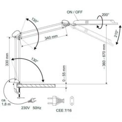 Maul Maulatlantic Schreibtischlampe LED Schwarz 11 Maul Maulatlantic Schreibtischlampe LED Schwarz -Maul Shop 4120bc8e0a0ebc24ae8d6b68e5902b5bc6bac1fb schreibtischlampe maul maulatlantic led