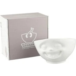 FIFTYEIGHT Müslischale Lachend, Porzellan, Weiß, 16,6cm 12 FIFTYEIGHT Müslischale Lachend, Porzellan, Weiß, 16,6cm -Maul Shop 44801a45e9cfd3e0f5e5c97f0de062fc51fcf707 mueslischale fiftyeight lachend