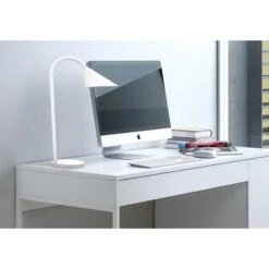 Unilux Schreibtischlampe Sol LED, Weiß, Mit Standfuß -Maul Shop 4a8a9dbd73ced5d712349b7aa819ce3fd40499ca schreibtischlampe unilux sol led