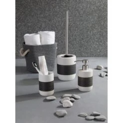 Axentia WC-Bürste Athen, Weiß / Grau, Bürstenhalter Aus Keramik -Maul Shop 4e47a94d21e3b4c6c1311e7da777d0df60febe12 wc buerste axentia athen weiss grau