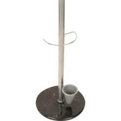 Alco Garderobenständer 2802, Mit 8 Haken, Metall, Silber -Maul Shop 4fa5eb426ace3e8c38daded68d7a0ca1a3644060 garderobenstaender alco 2802