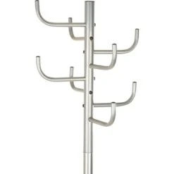 Alco Garderobenständer 2802, Mit 8 Haken, Metall, Silber -Maul Shop 4fd713efdce70fa361ebf4e819c20bed5735169c garderobenstaender alco 2802