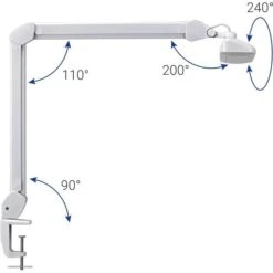 Maul Schreibtischlampe Maulintro LED, Dimmbar, Weiß, Mit Tischklemme 9 Maul Schreibtischlampe Maulintro LED, Dimmbar, Weiß, Mit Tischklemme -Maul Shop 504eeb9a9868799658adb3ba08df19d69fa5a1c7 schreibtischlampe maul maulintro led