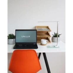 Unilux Schreibtischlampe Popy LED, Dimmbar, Weiß, Mit Standfuß -Maul Shop 5092e1d23e9bdac8173a2726c62b292c78c50e86 schreibtischlampe unilux popy led