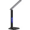 Kwmobile Schreibtischlampe LED, Dimmbar, USB, Uhr, Temperatur, Kalender, Schwarz -Maul Shop 50c46a964cbe681686b2a80b3b5d2b2742bbadc2 schreibtischlampe kwmobile led
