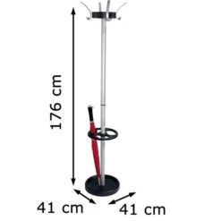 Kerkmann Garderobenständer Public Classic, 6274, Mit 12 Haken, Metall, Schwarz / Silber 11 Kerkmann Garderobenständer Public Classic, 6274, Mit 12 Haken, Metall, Schwarz / Silber -Maul Shop 546001b6edc59b17f310735b65c4f4bae3a523d3 garderobenstaender kerkmann public classic 6274