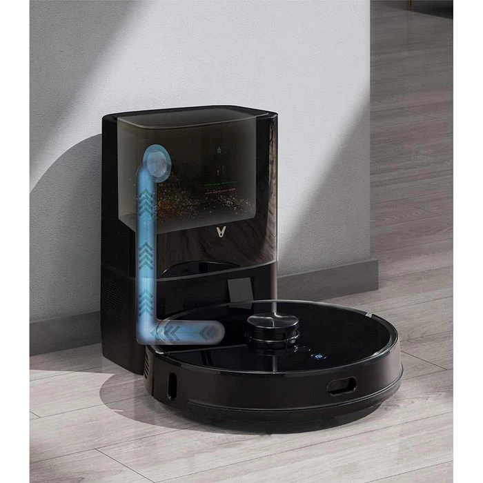 Viomi Saugroboter S9, Schwarz, Ladestation, Wischfunktion, Laufzeit 150 Minuten 5 Viomi Saugroboter S9, Schwarz, Ladestation, Wischfunktion, Laufzeit 150 Minuten – Bild 3