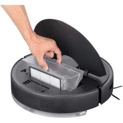 Xiaomi Saugroboter Roborock S6 Pure, Schwarz, Ladestation, Wischfunktion, Laufzeit 150 Minuten -Maul Shop 5a86d19998468b18c2aec1331c8f1b766dd80aaa saugroboter roborock s6 pure schwarz