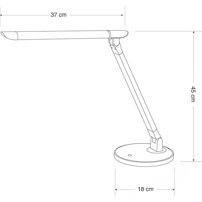 Alco 9157 Schreibtischlampe LED Dimmbar 5 Alco 9157 Schreibtischlampe LED Dimmbar – Bild 3