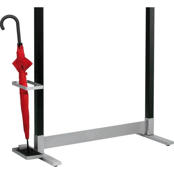 Kerkmann Garderobenständer Montana, 6552, Metall, Schwarz / Silber 6 Kerkmann Garderobenständer Montana, 6552, Metall, Schwarz / Silber – Bild 4