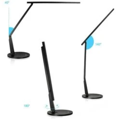 TaoTronics Schreibtischlampe TT-DL10 LED, Dimmbar, Schwarz, USB, Mit Standfuß -Maul Shop 653483363c3befd21f526084ed9121ff240c5b31 schreibtischlampe taotronics tt dl10 led