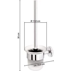 Bremermann WC-Bürste WC-Garnitur Lucente, Weiß, Bürstenhalter Aus Glas, Zur Wandmontage 11 Bremermann WC-Bürste WC-Garnitur Lucente, Weiß, Bürstenhalter Aus Glas, Zur Wandmontage -Maul Shop 658717e064007ccab6f78ebc52ee1051af4a19e2 wc buerste bremermann wc garnitur lucente weiss