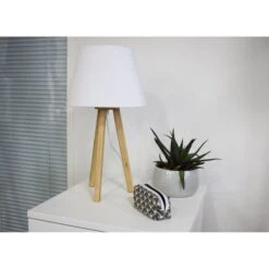 Unilux Schreibtischlampe Katy LED, Holz, Mit Standfuß -Maul Shop 666073185ded53ae50329591fb2da7c4c4ac8fde schreibtischlampe unilux katy led