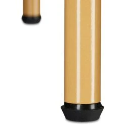 Relaxdays Garderobenständer Sandra, 10020565, Mit 2 Ablagen & 4 Haken, Metall, Hellbraun -Maul Shop 674b1298abc77d0881e594cebe26ae7e23d87b97 garderobenstaender relaxdays sandra 10020565